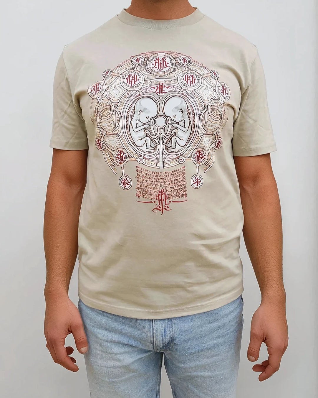 BESSONS — Camiseta unisex de algodón orgánico