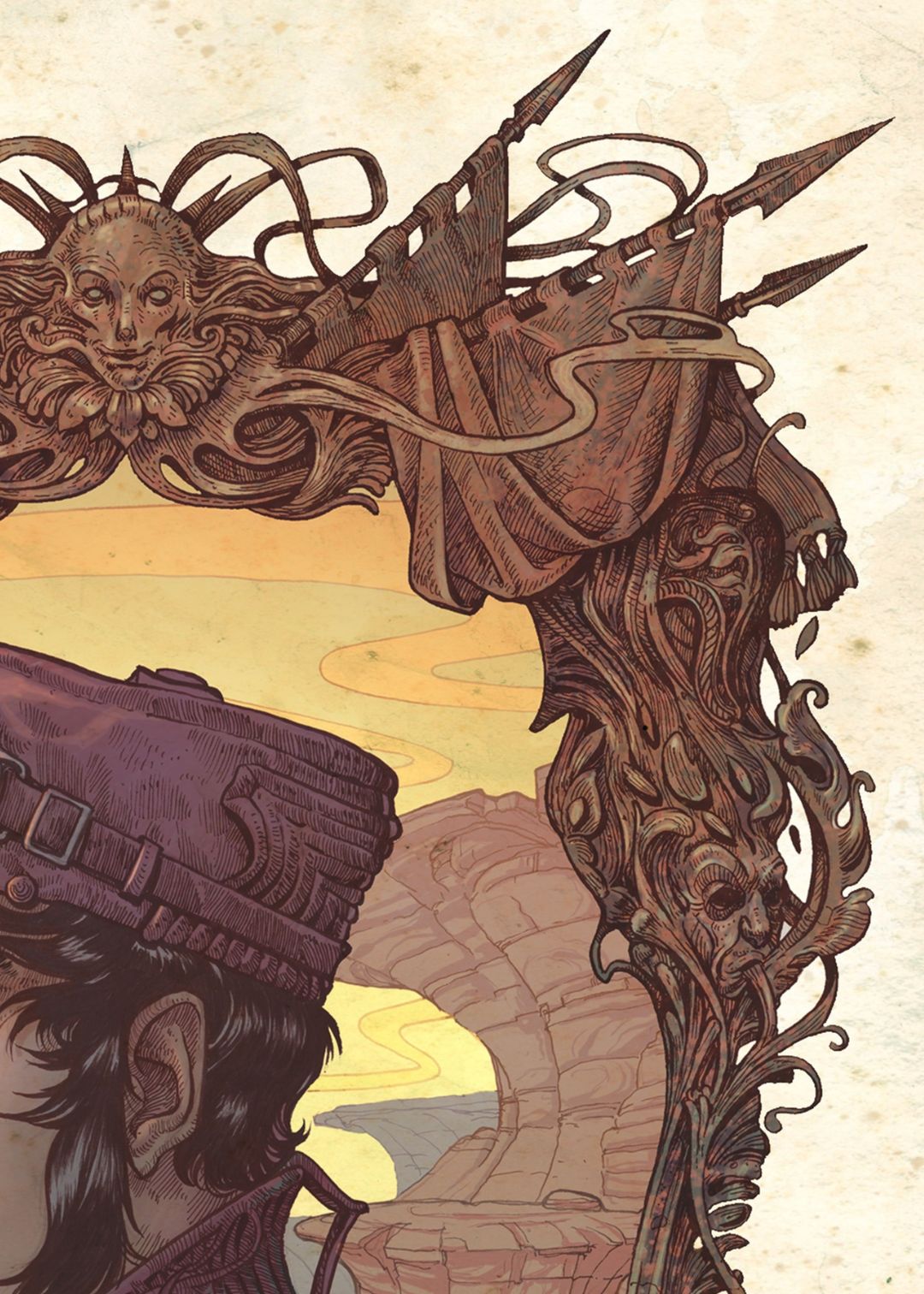 El Caballero del Ocaso — Póster