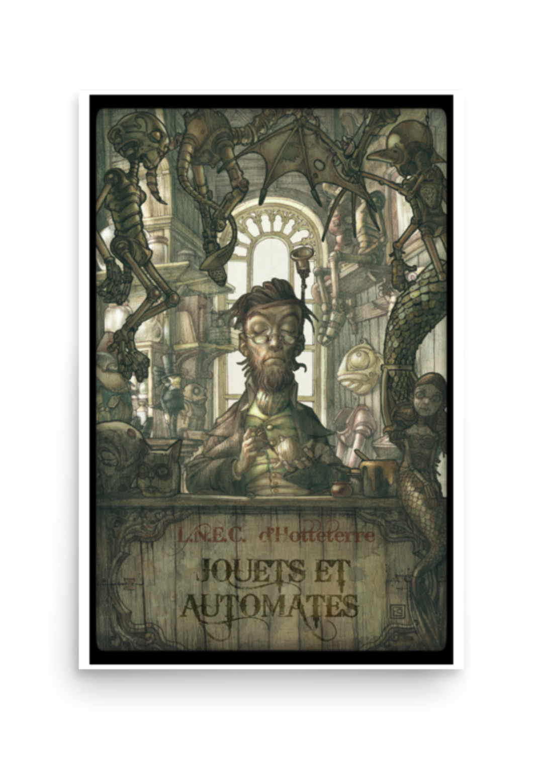 Mr d'Hotteterre the Puppeteer — Póster