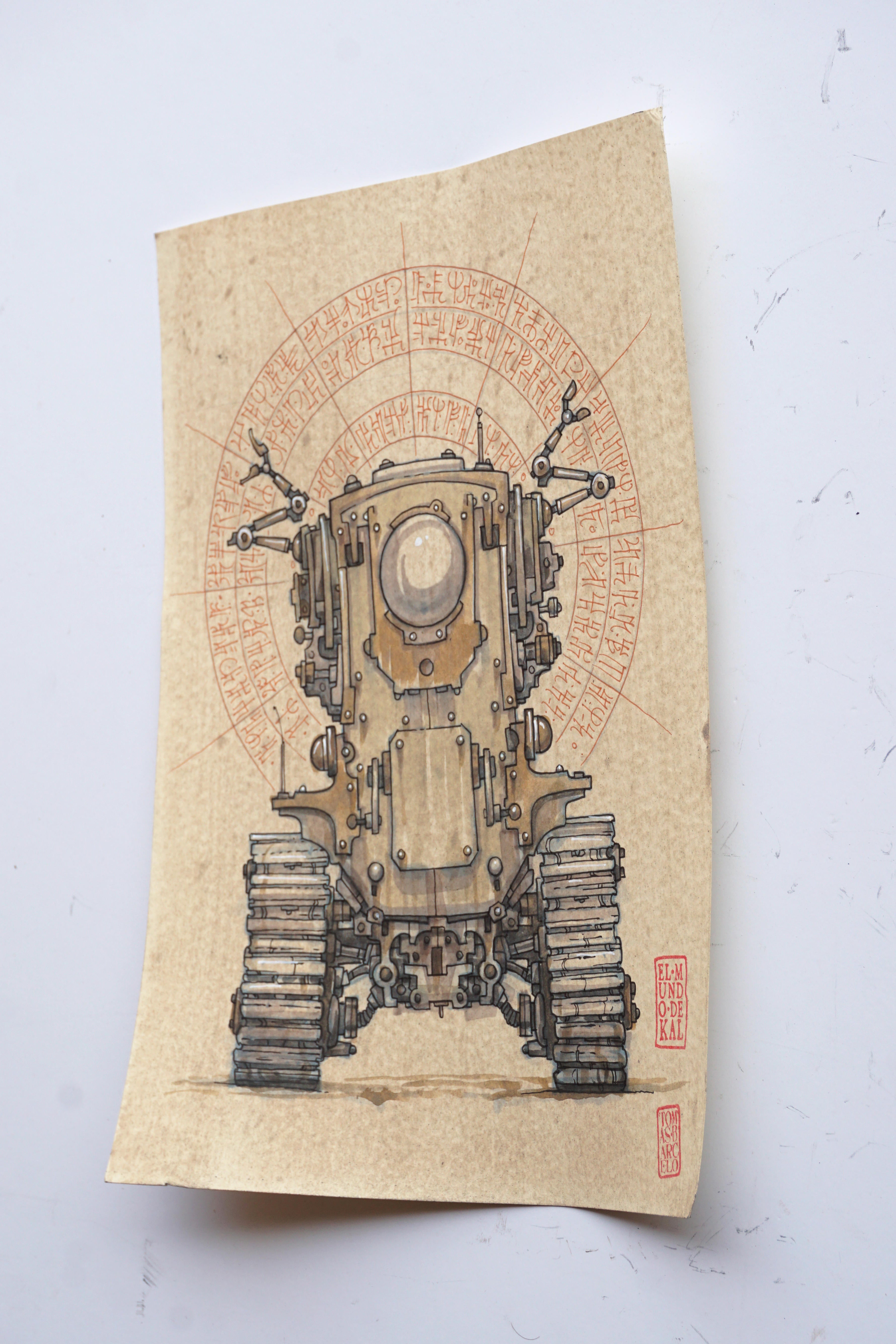 Robot Sketch 6