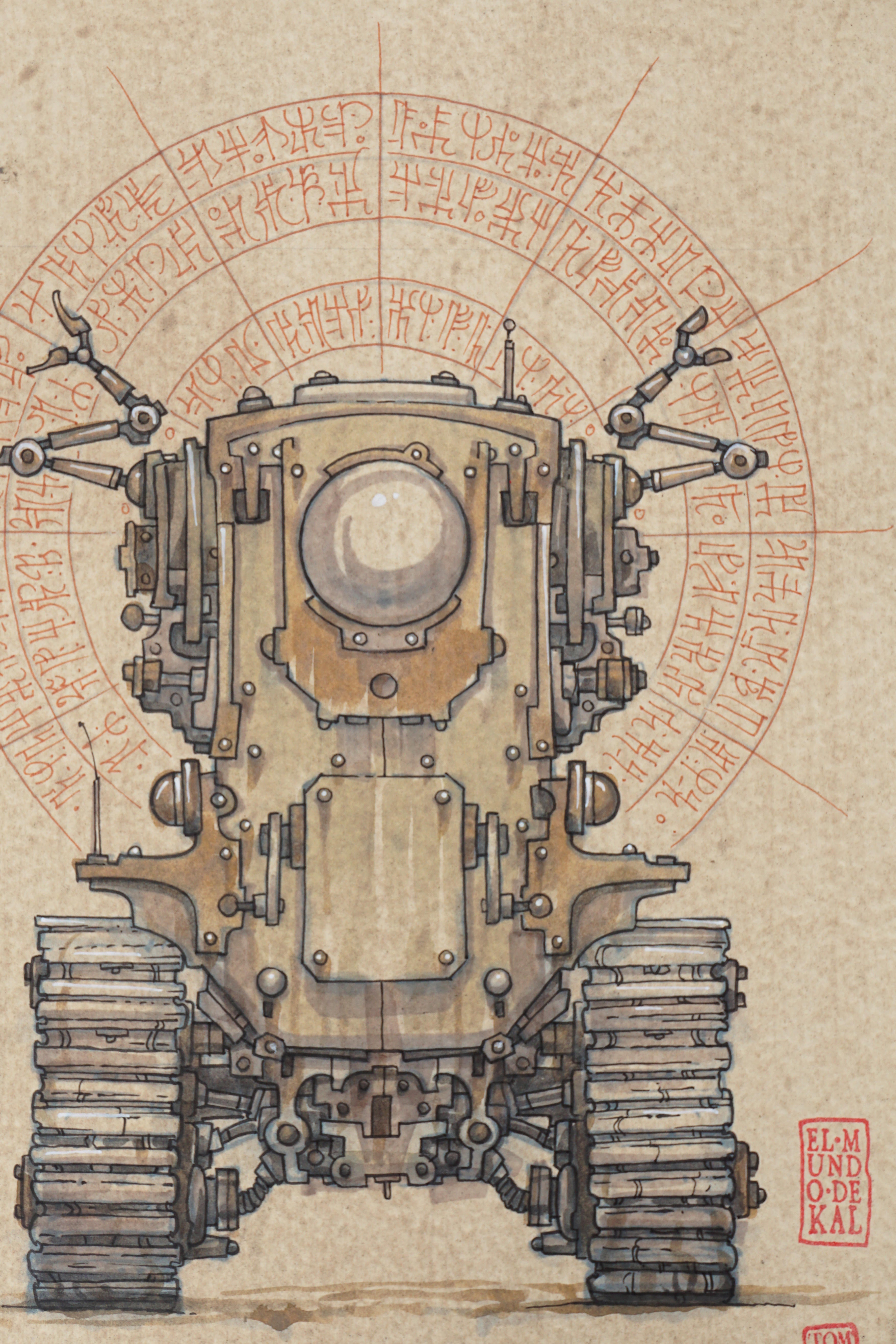 Robot Sketch 6