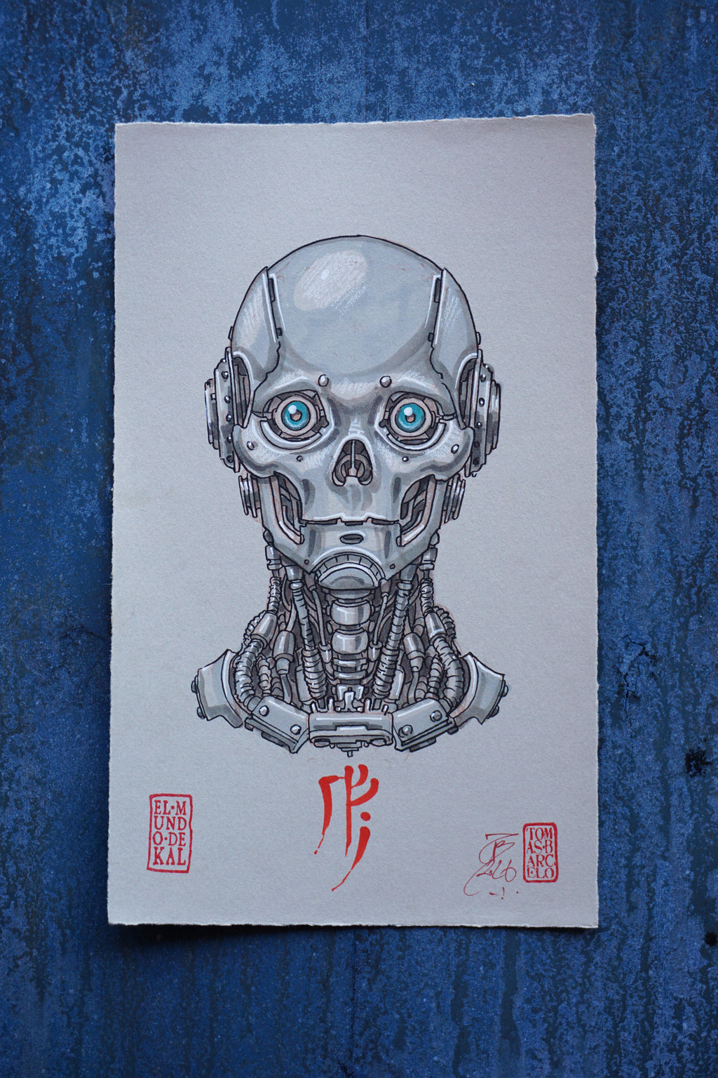 Robot Portrait III, opera di Tomàs Barceló – Artimia