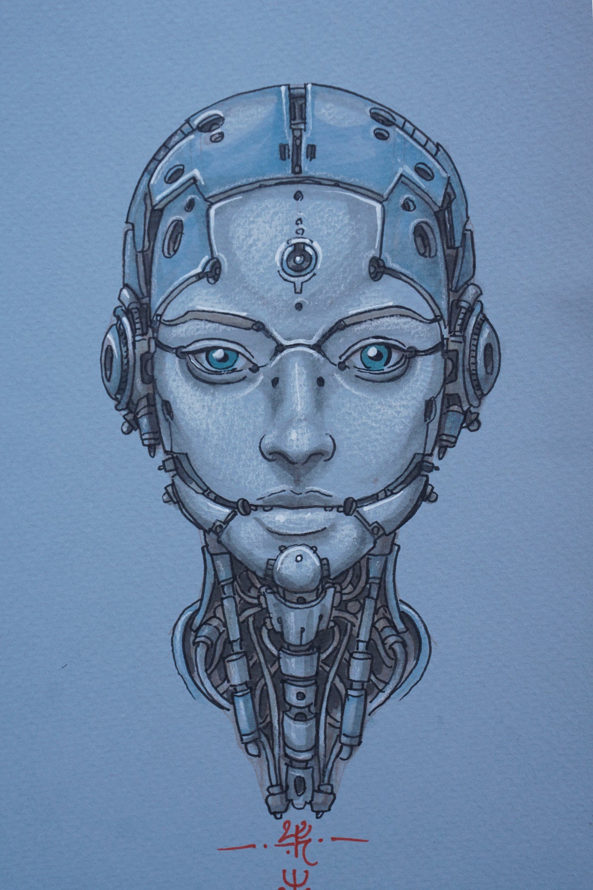 Robot Portrait VIII