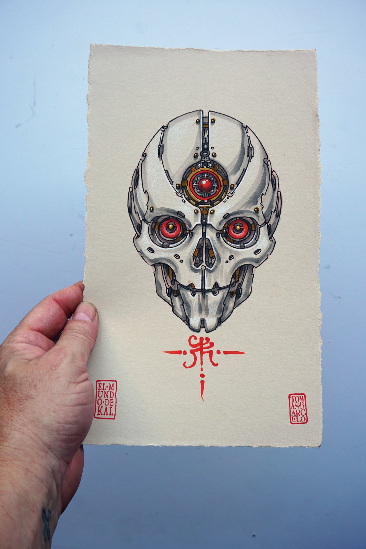 Robot Skull III