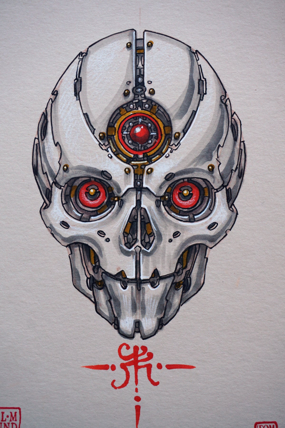 Robot Skull III