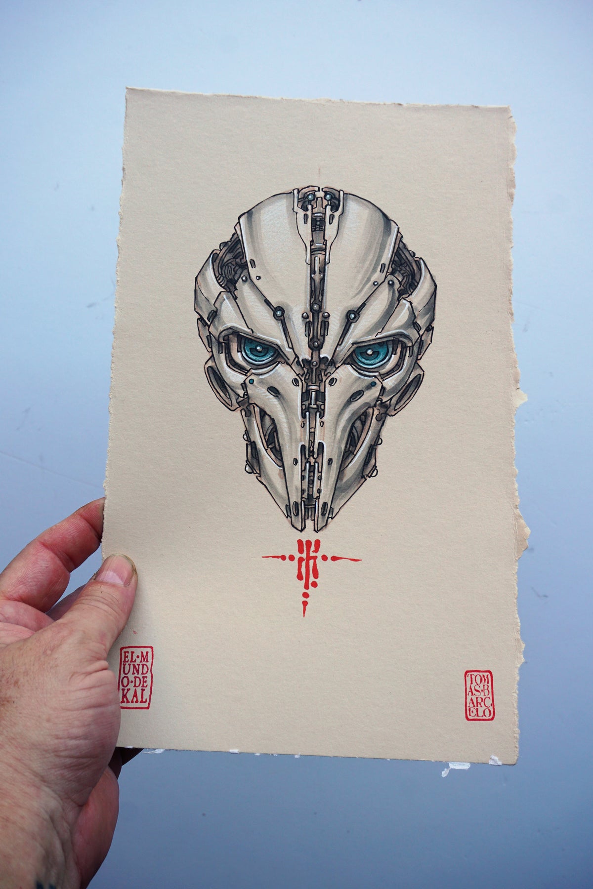 Robot Skull IV