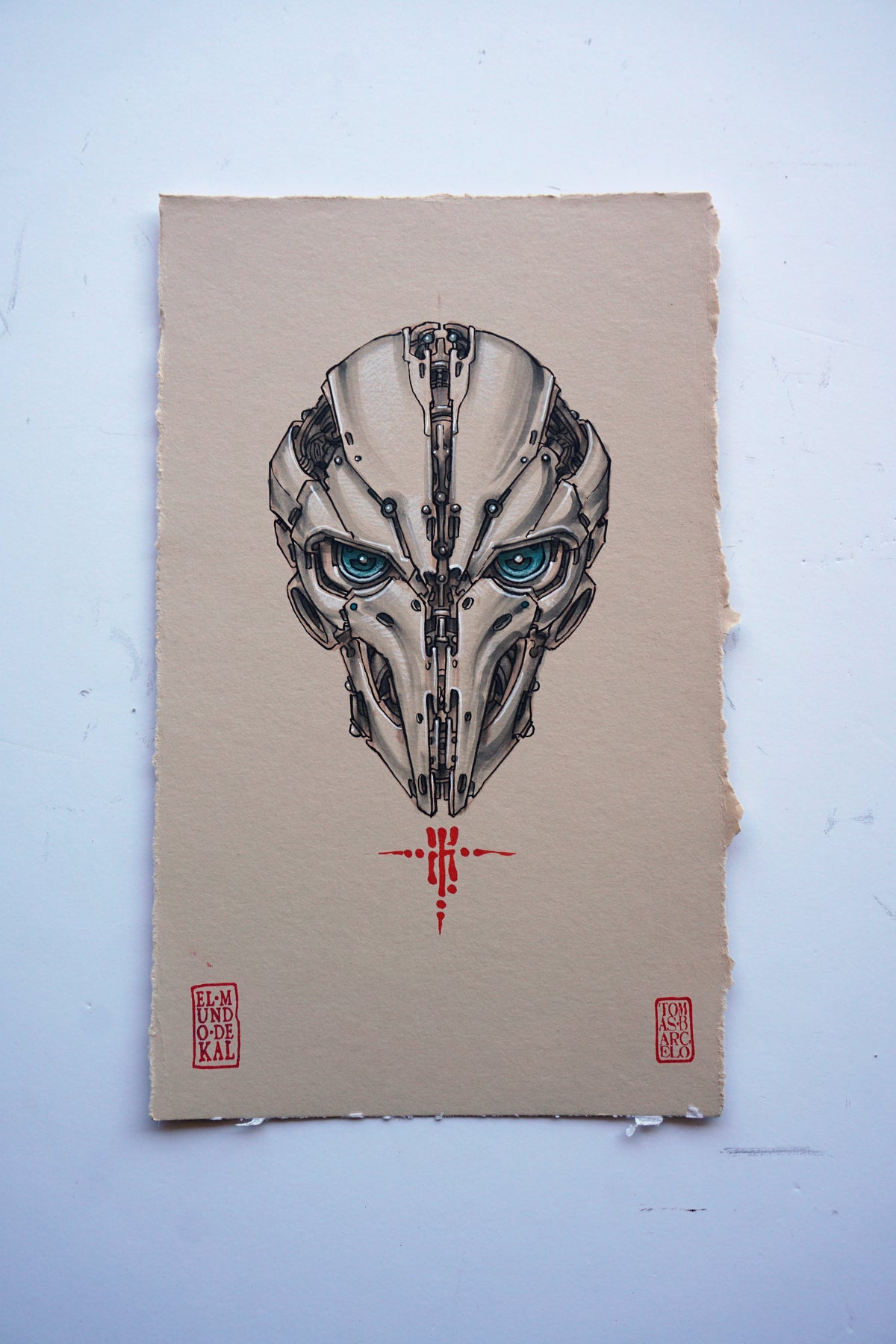 Robot Skull IV