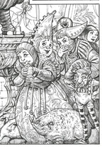 Der Ritter des Untergangs II — Originalzeichnung