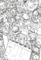 O Cavaleiro do Ocaso III e IV — desenhos originais
