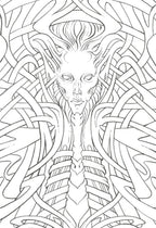 O Cavaleiro do Ocaso I — desenho original