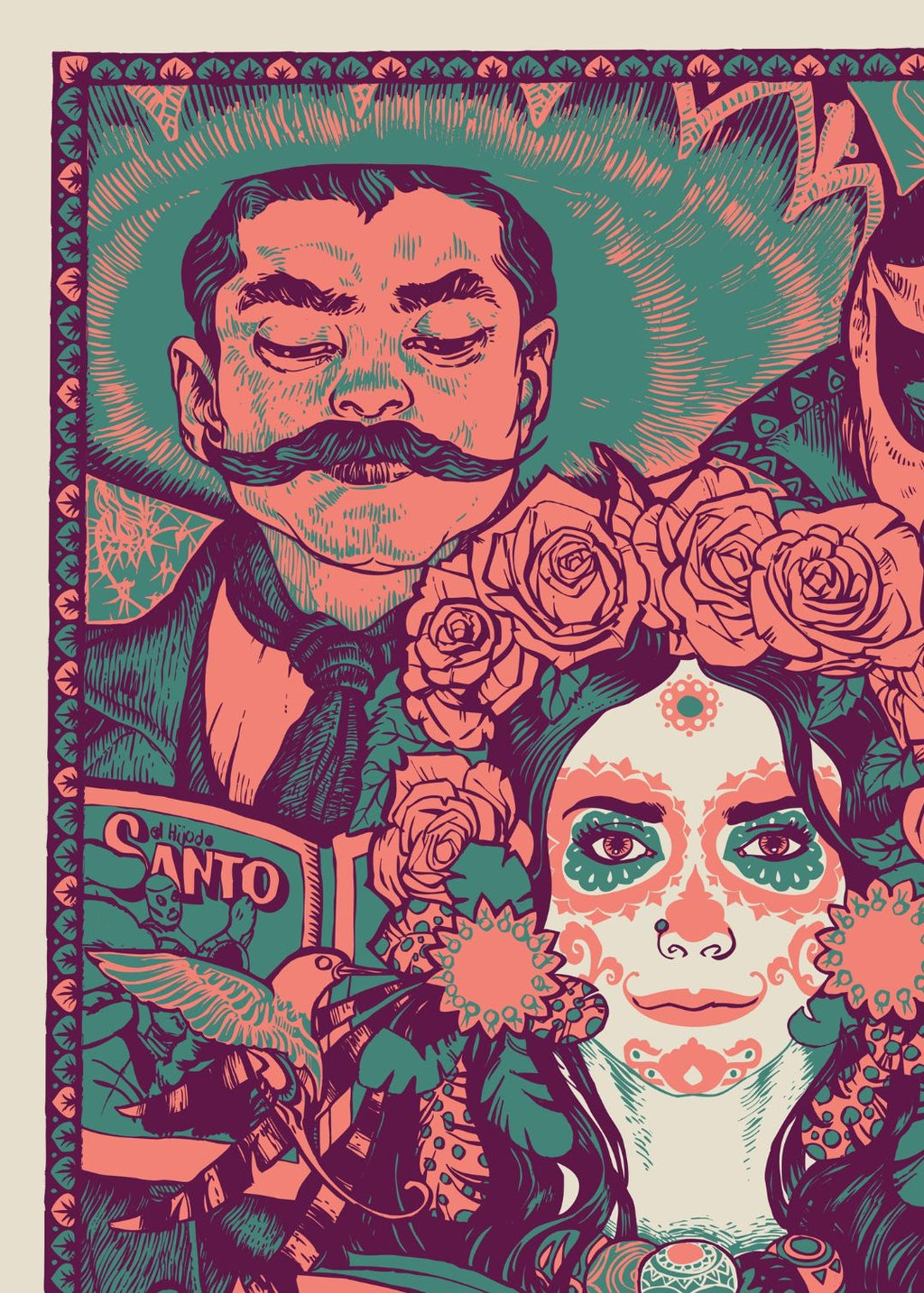 COMICNOSTRUM 2019 — Póster Enmarcado