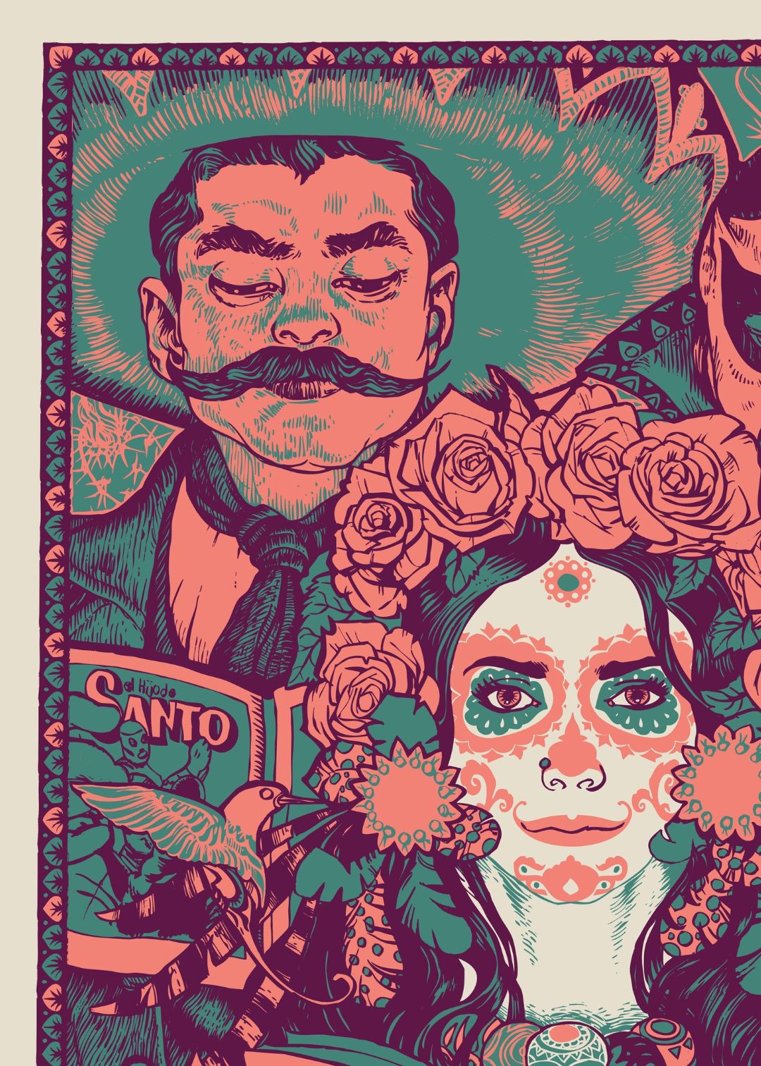 COMICNOSTRUM 2019 — Póster Enmarcado
