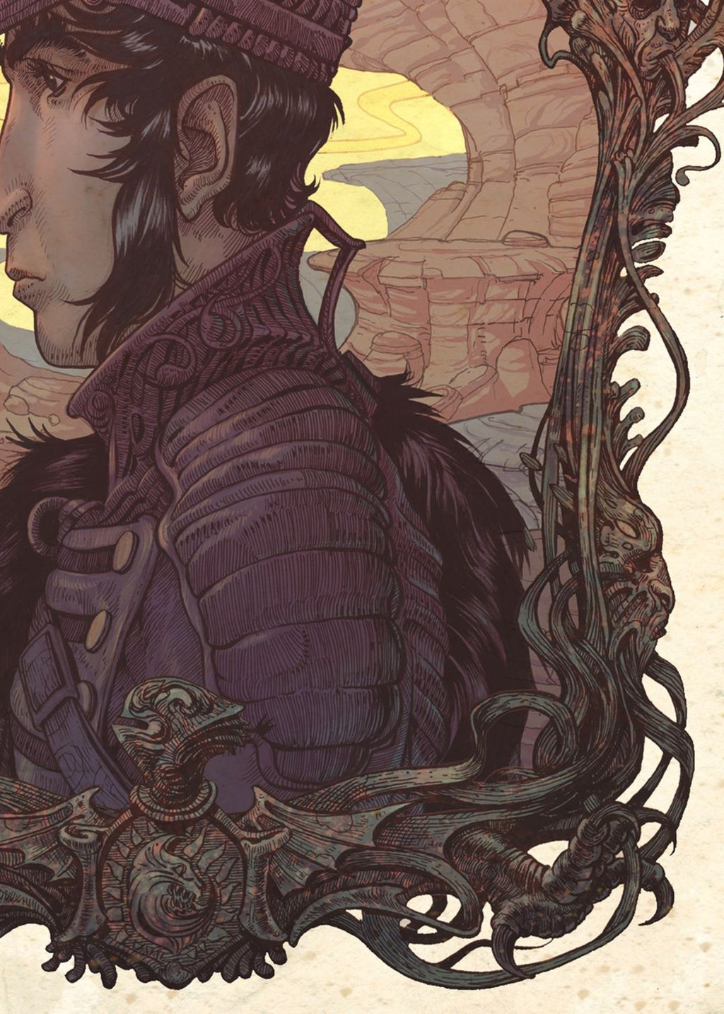 El Caballero del Ocaso — Póster