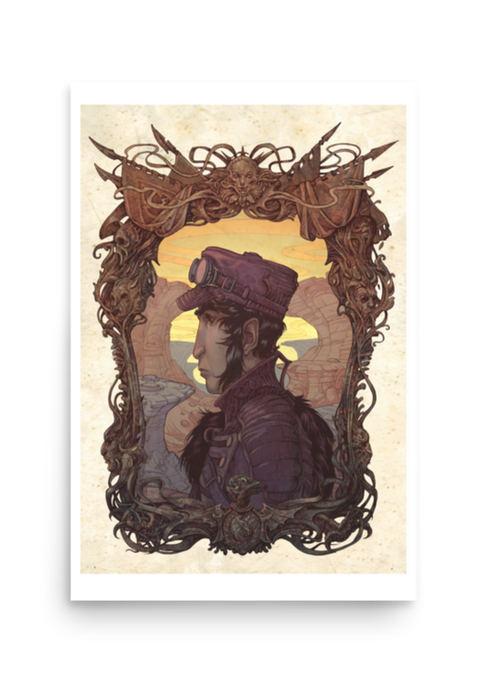 El Caballero del Ocaso — Poster