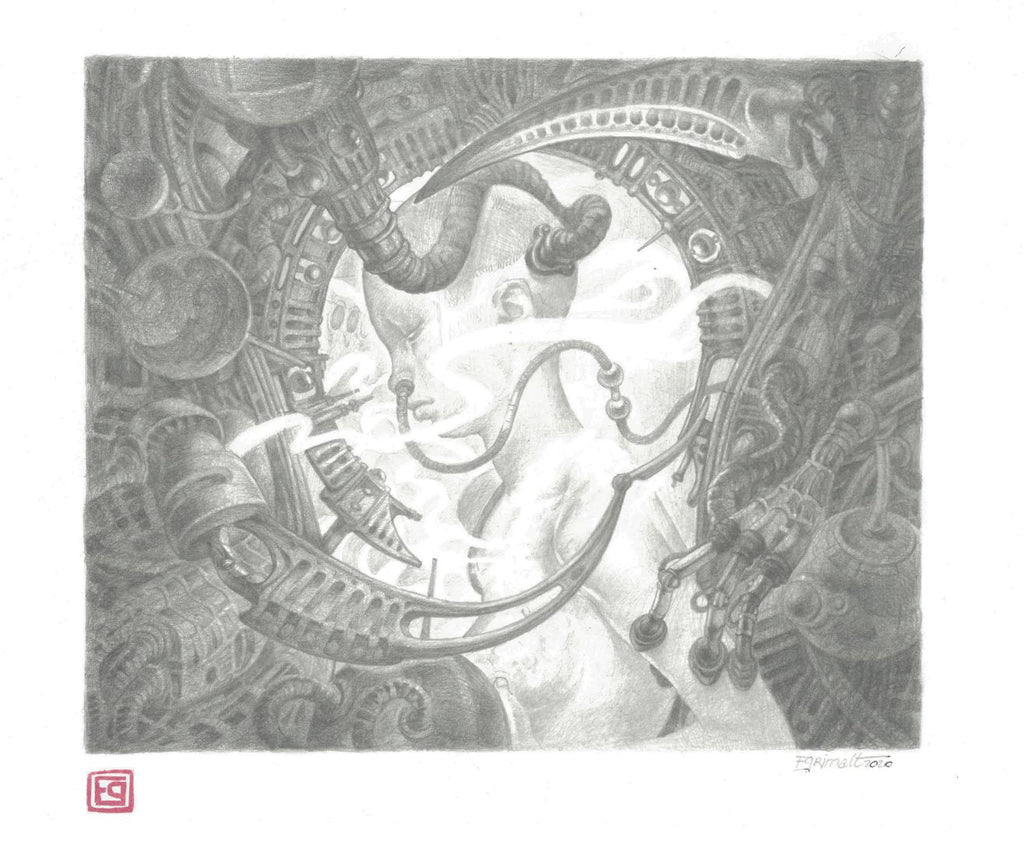 Polvo I — dibujo original