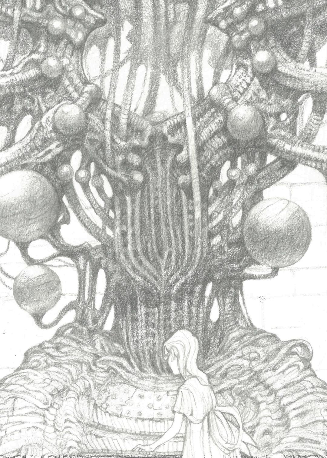 El Ritual I — dibujo original