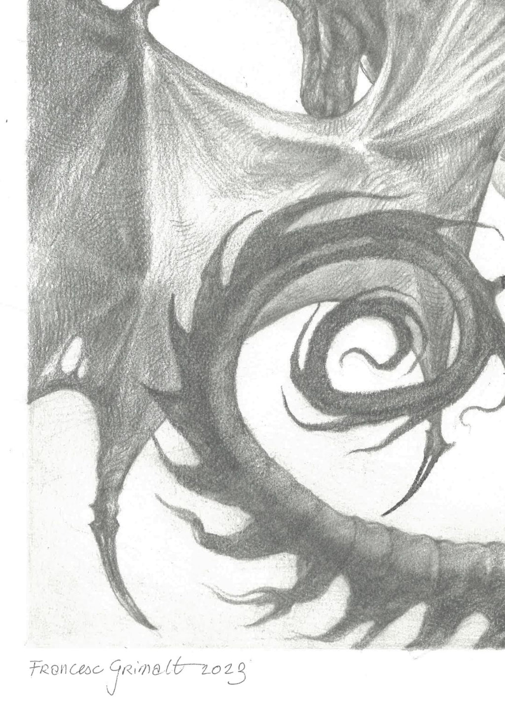El Ritual II — dibujo original