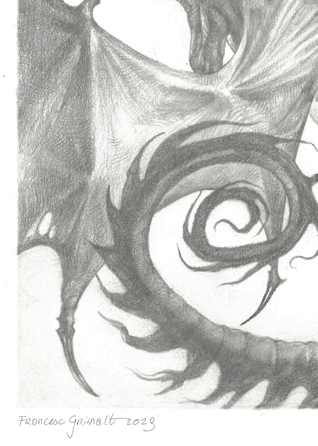 El Ritual II — dibujo original