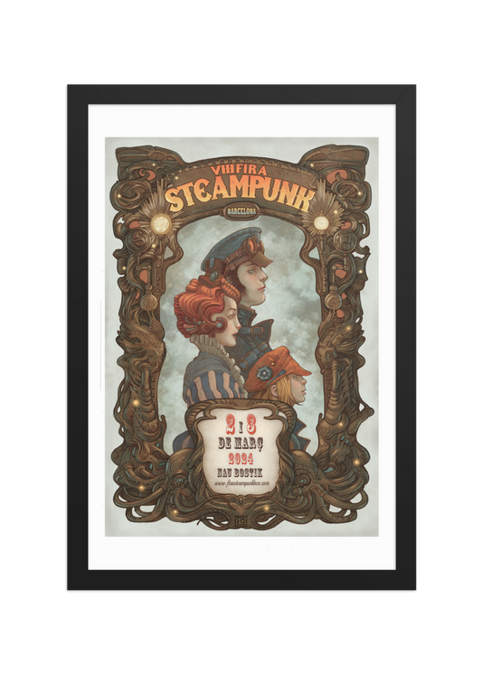 EUROSTEAMCON 2023-24 — Framed poster