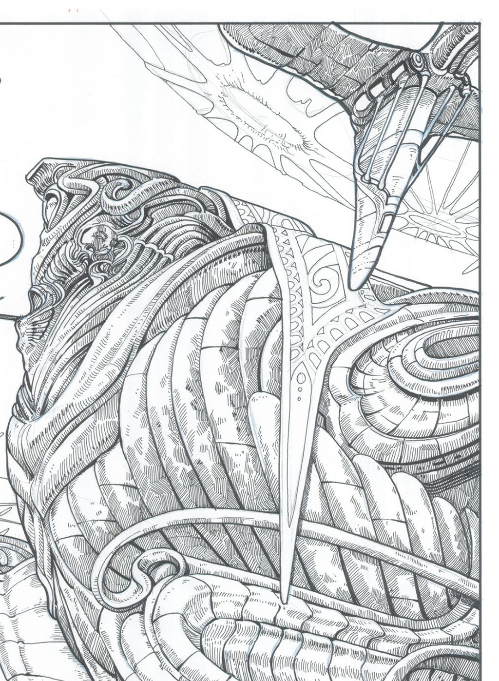 Fantasmas de Zalsunda, páginas LXXIV-LXXV — dibujos originales