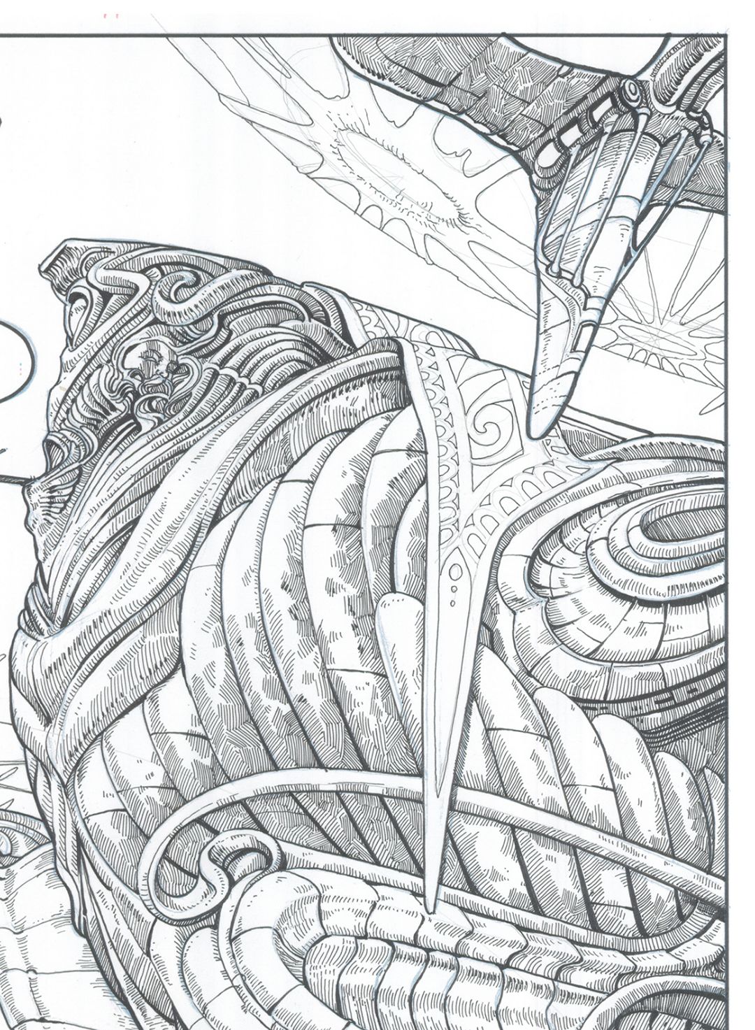 Fantasmas de Zalsunda, páginas LXXIV-LXXV — dibujos originales