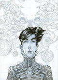 Fantasmas de Zalsunda, cover — original drawing