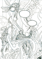 Fantasmas de Zalsunda II — dessin original