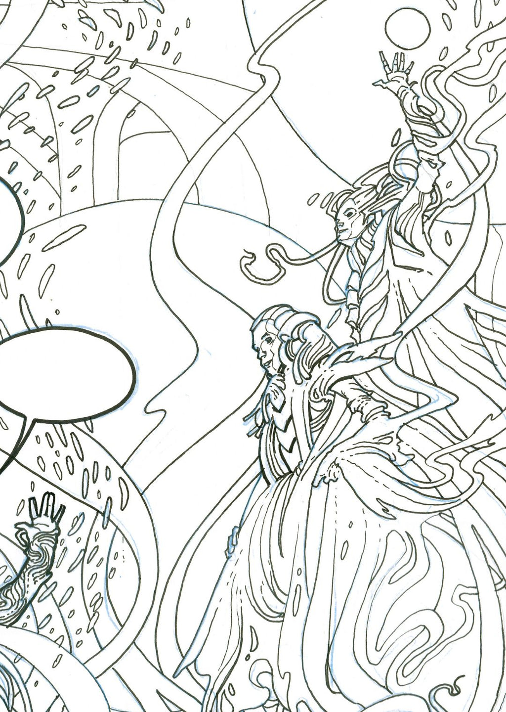 Fantasma de Zalsunda II — dibujo original
