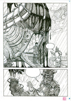 Fantômes de Zalsunda IV — dessin original