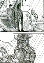 Fantômes de Zalsunda IV — dessin original