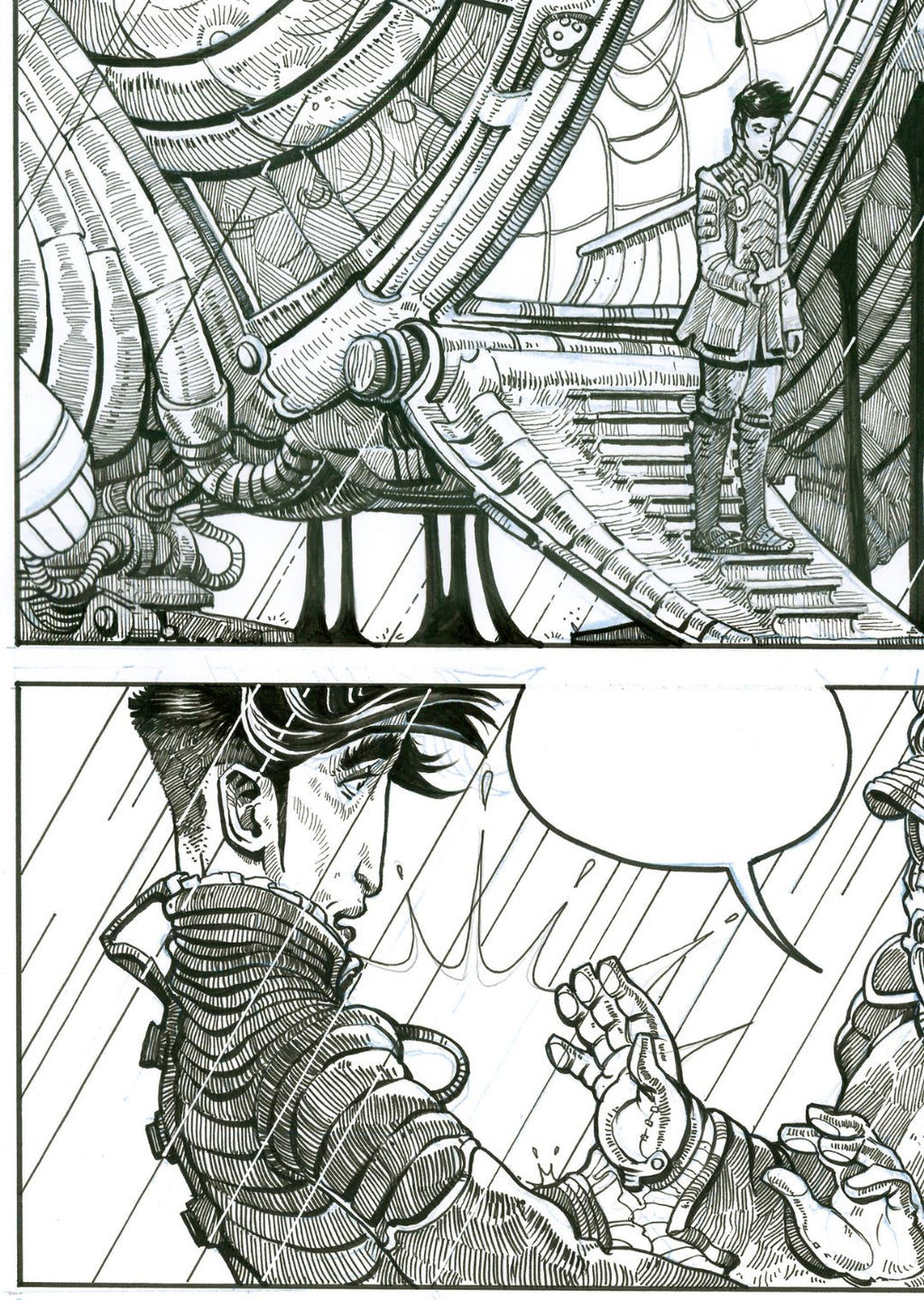 Fantasma de Zalsunda IV — dibujo original
