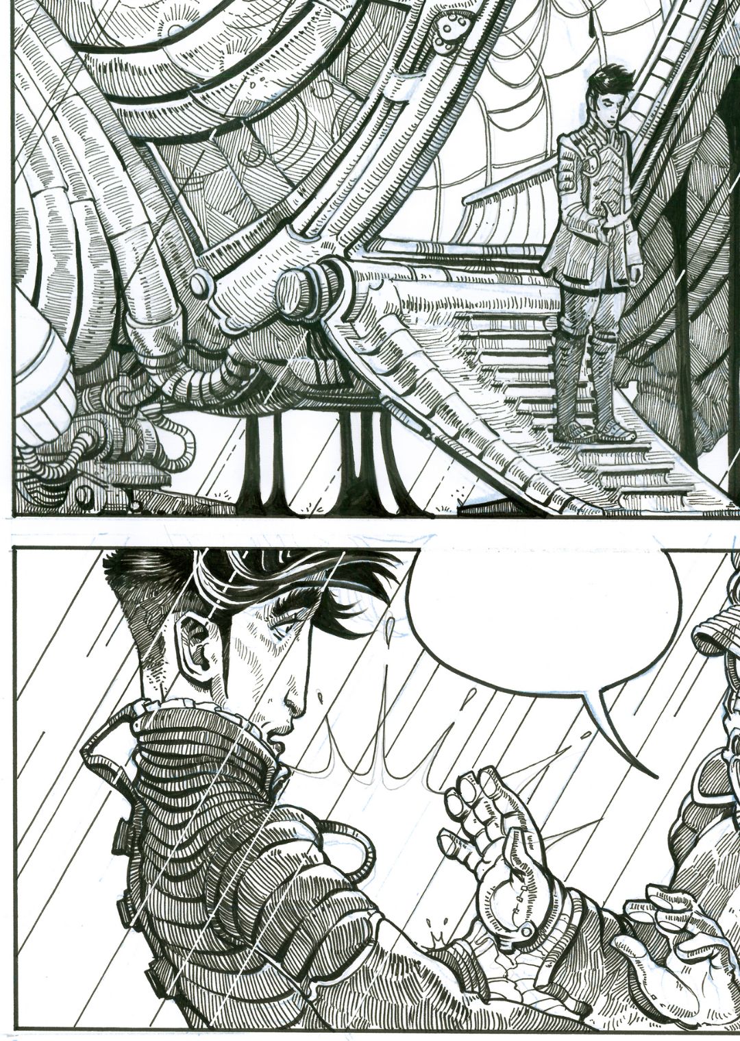 Fantasma de Zalsunda IV — dibujo original