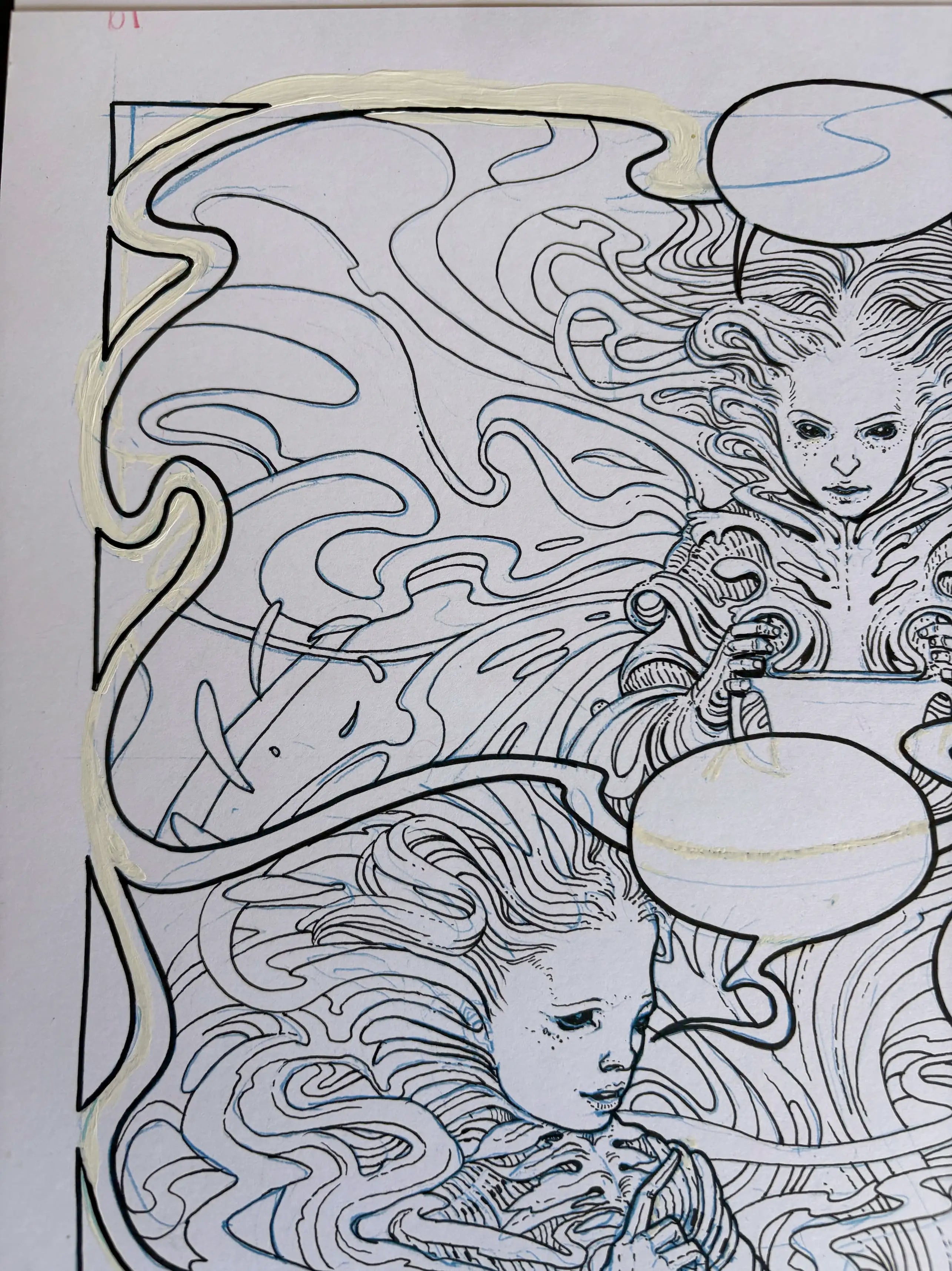 Fantasma de Zalsunda V — dibujo original