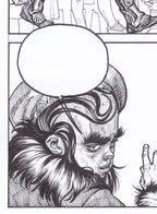 Fantasmas de Zalsunda, pagina VII — disegno originale