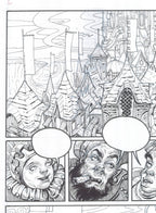Fantasmas de Zalsunda, página V — desenho original