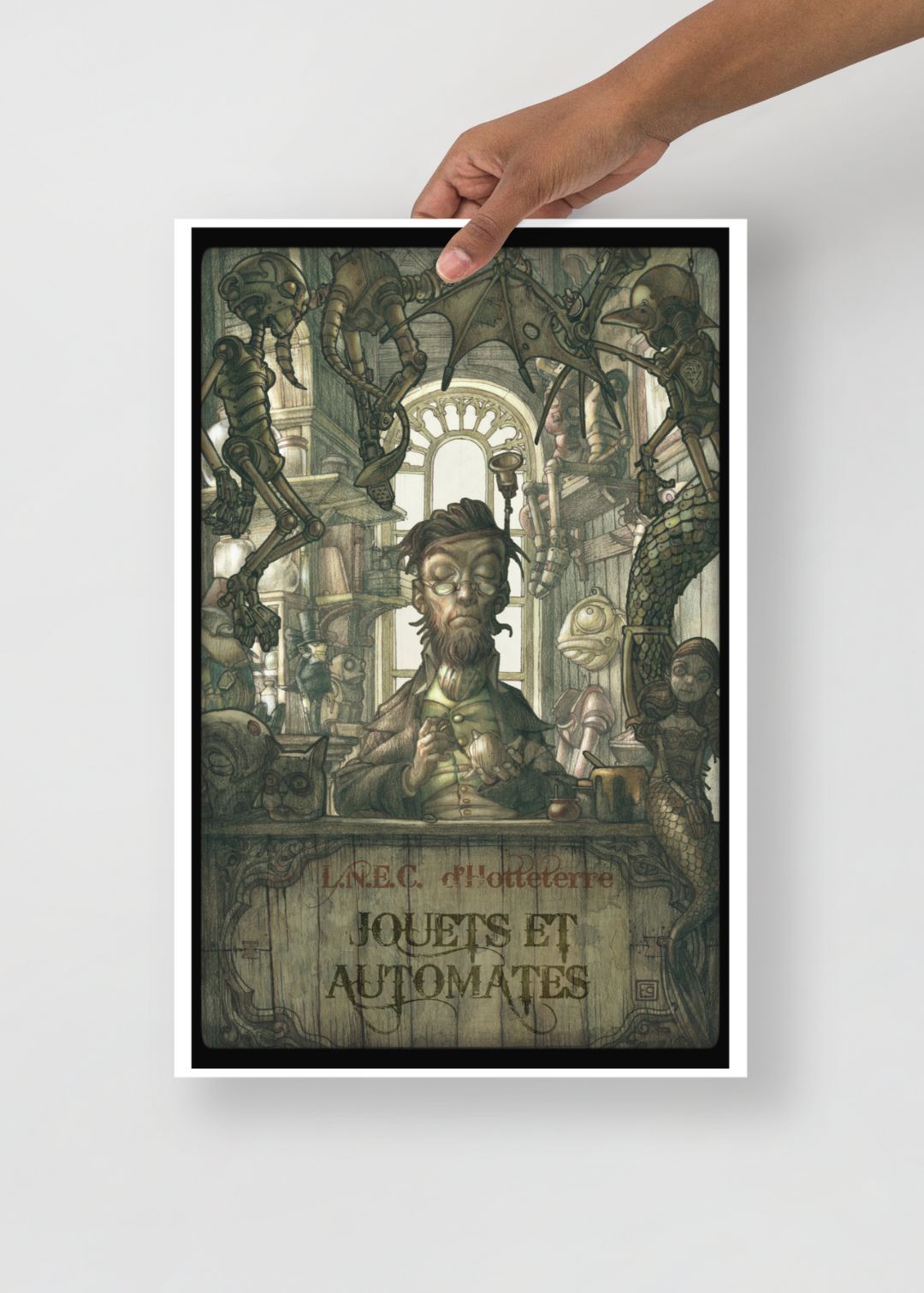 Mr d'Hotteterre the Puppeteer — Póster