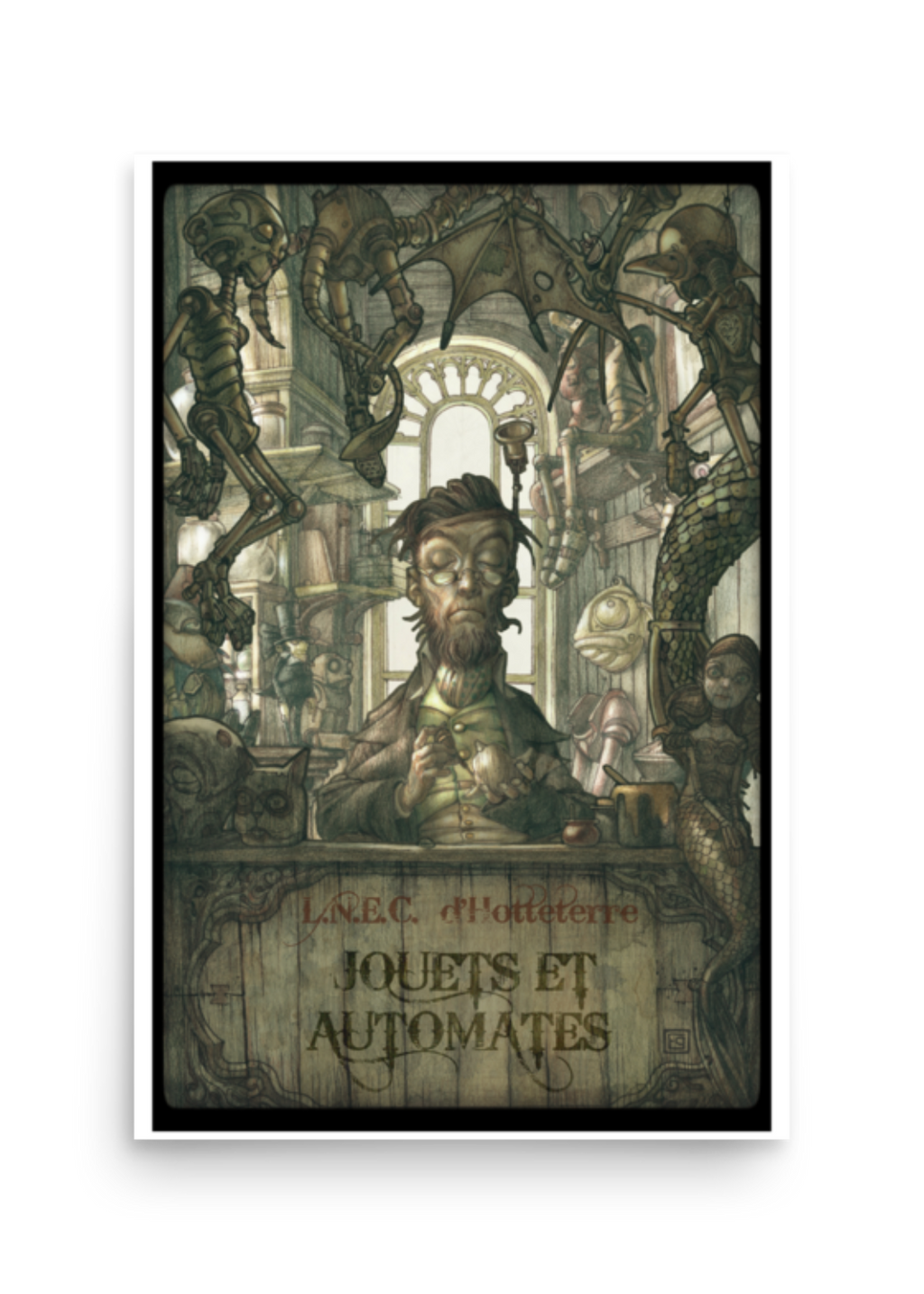Mr d'Hotteterre the Puppeteer — Póster