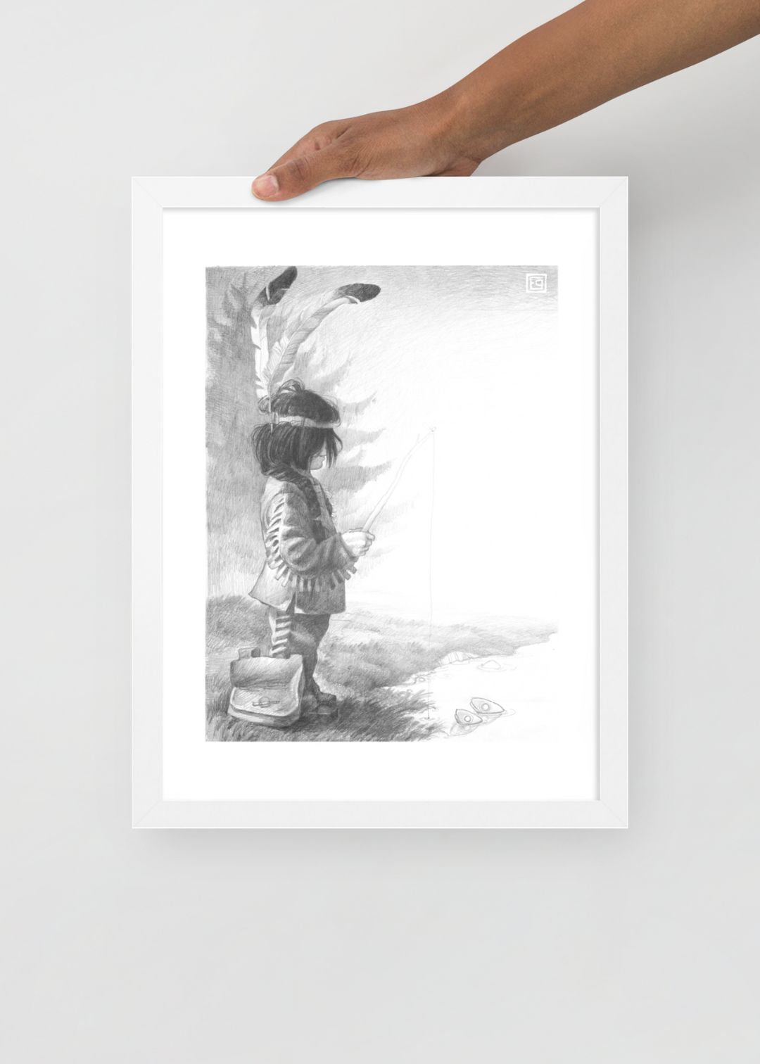 Jacinto — Póster Enmarcado