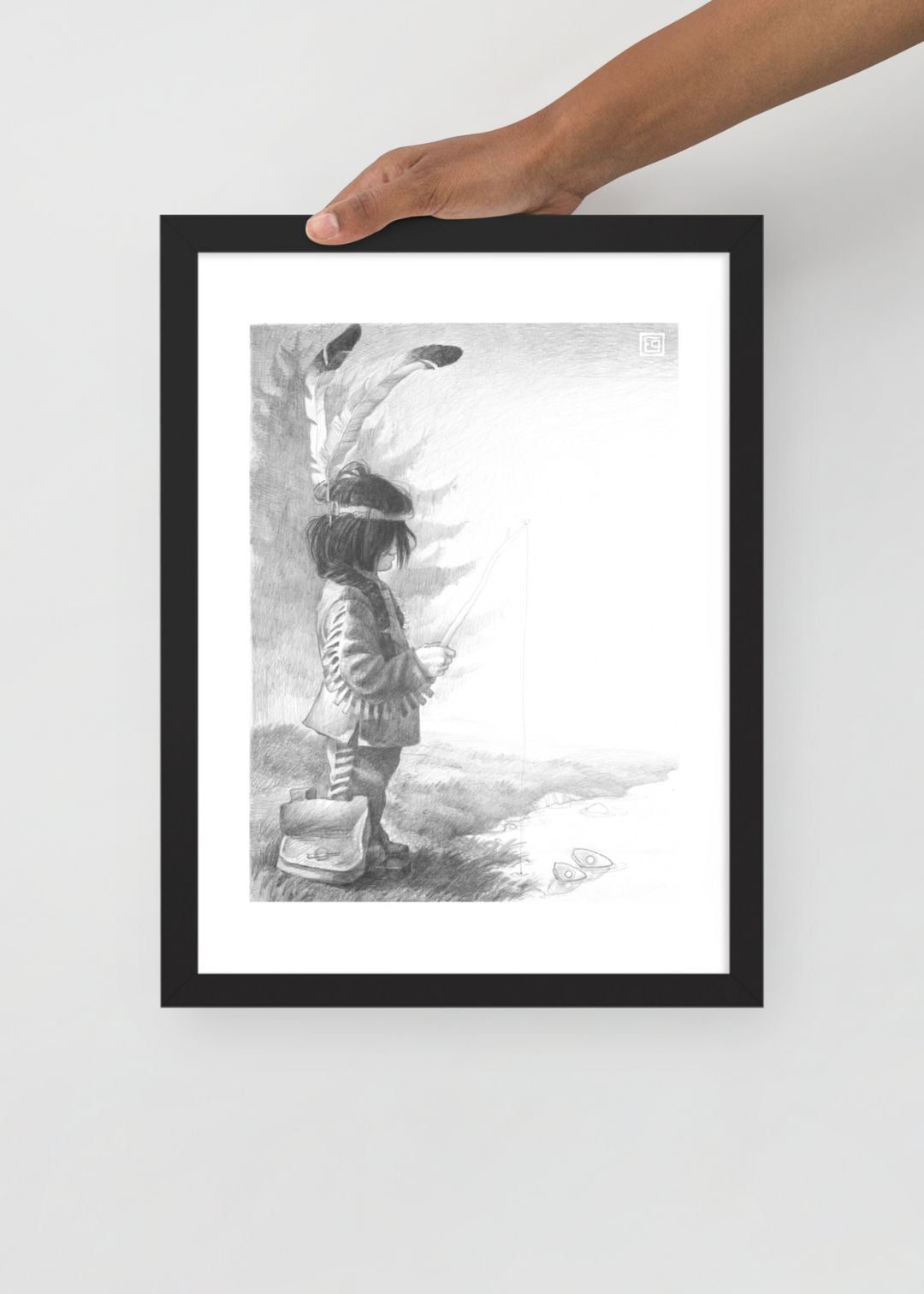 Jacinto — Póster Enmarcado