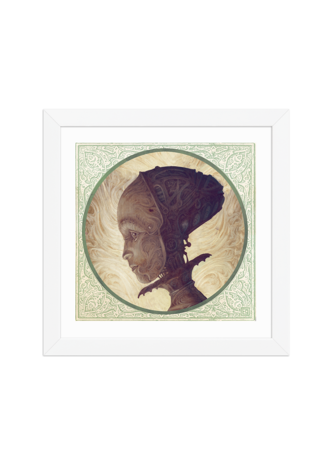 Lady Automaton — Póster Enmarcado