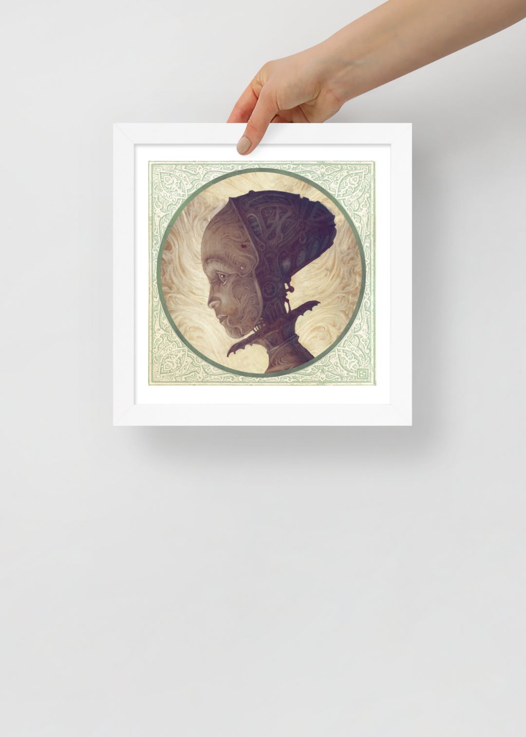 Lady Automaton — Póster Enmarcado