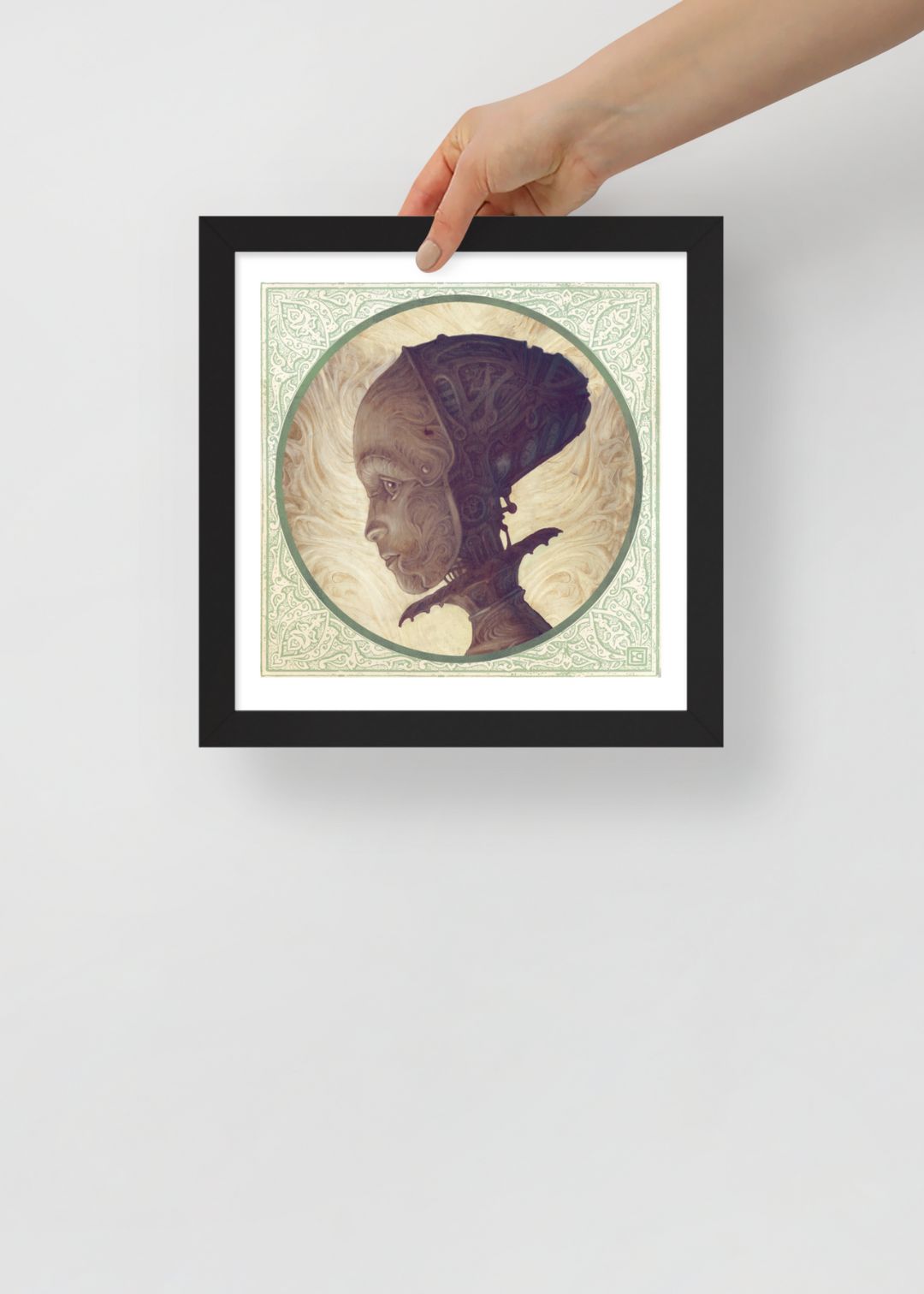 Lady Automaton — Póster Enmarcado