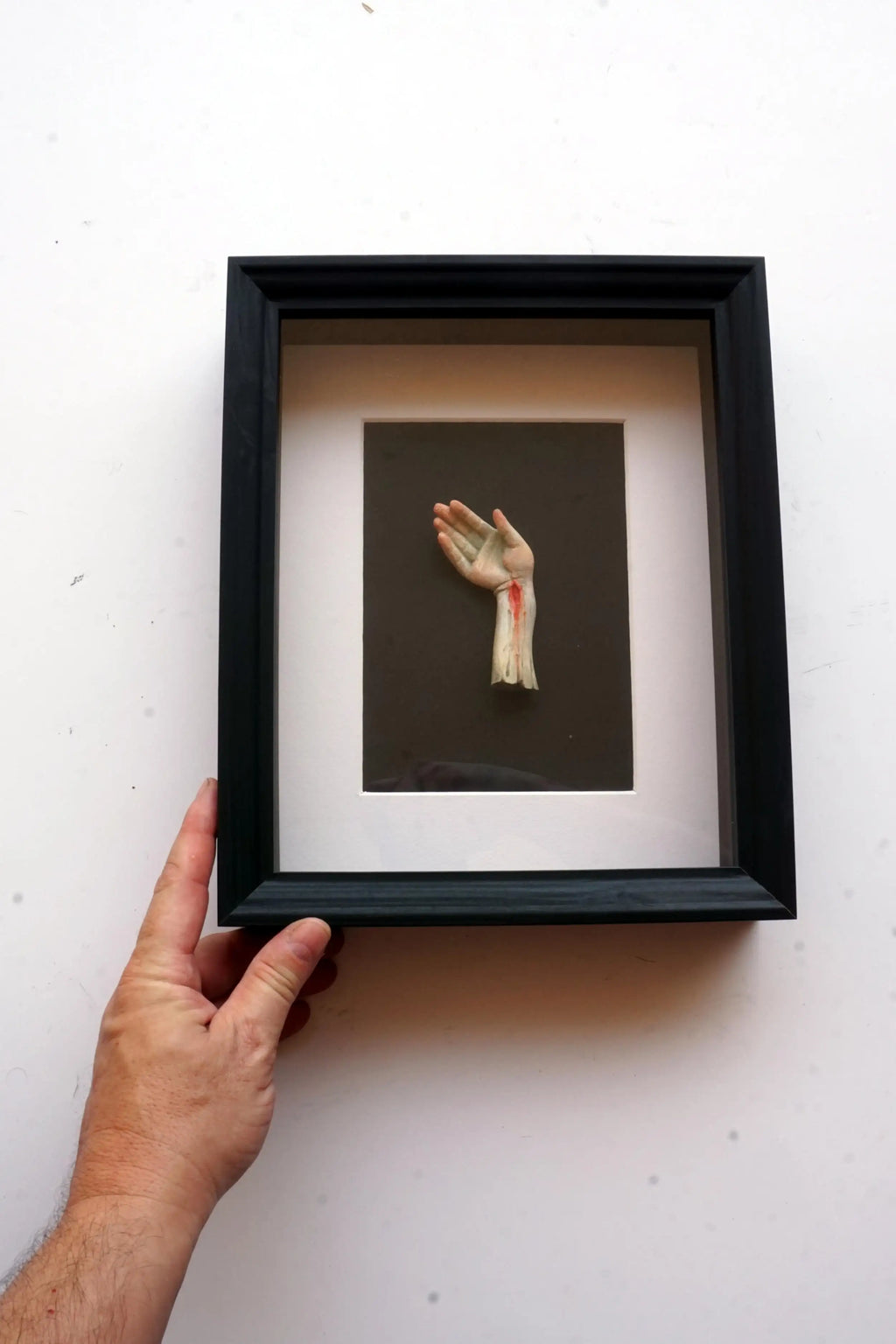 Mano de Jesús Enmarcada