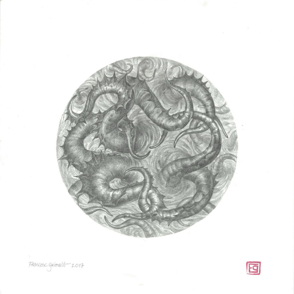 El Ritual IV — dibujo original