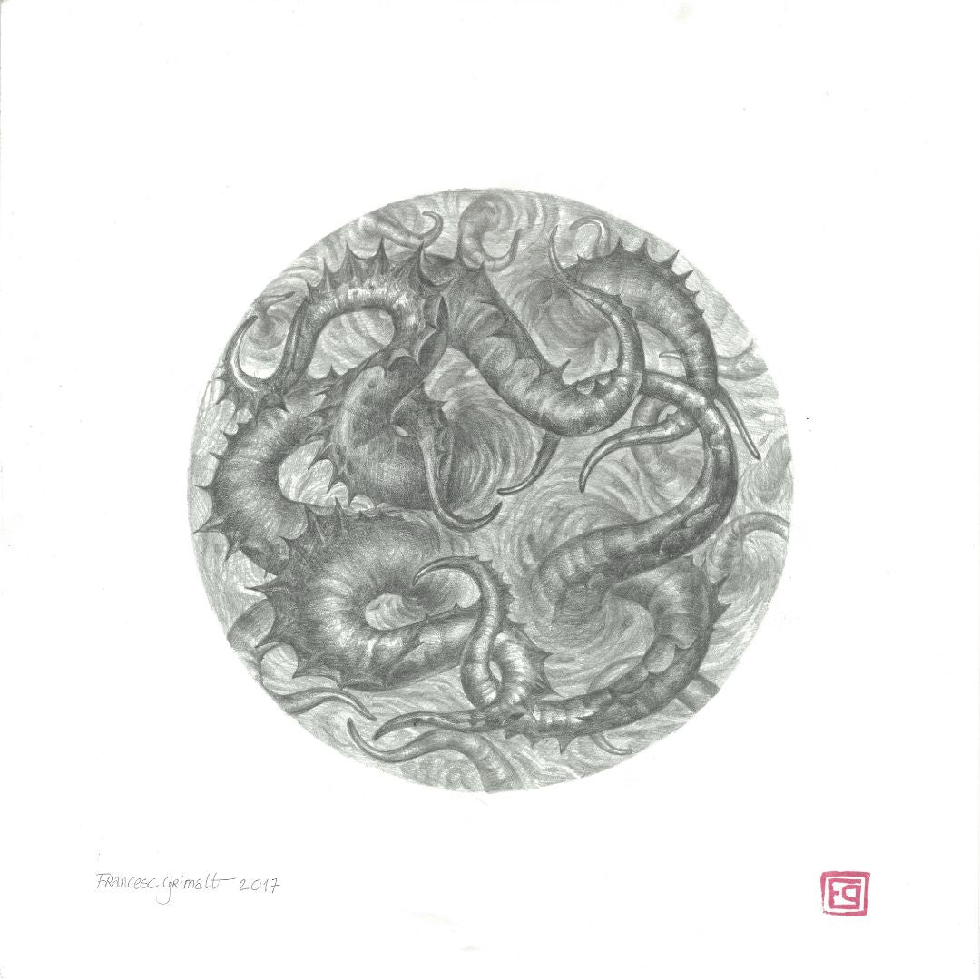 El Ritual IV — dibujo original