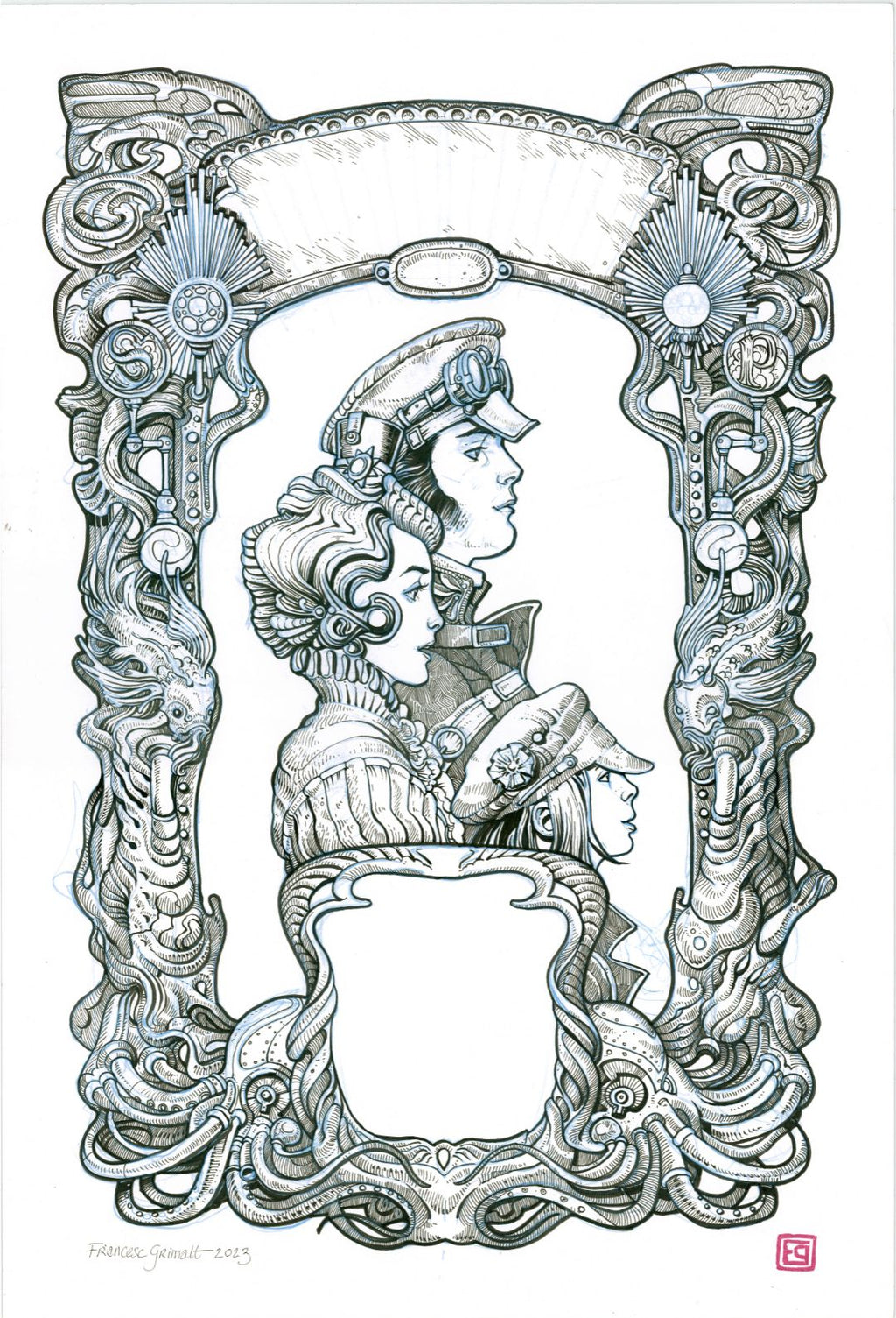 Steamcon Barcelona 2023-2024 — dibujo original