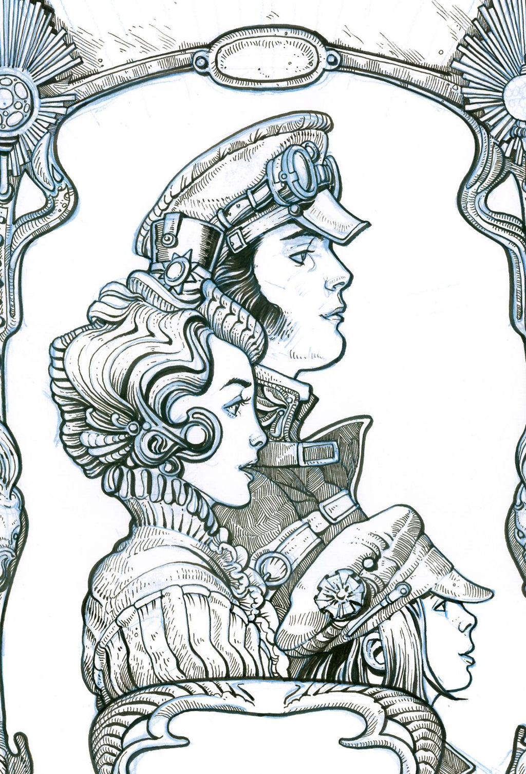 Steamcon Barcelona 2023-2024 — dibujo original
