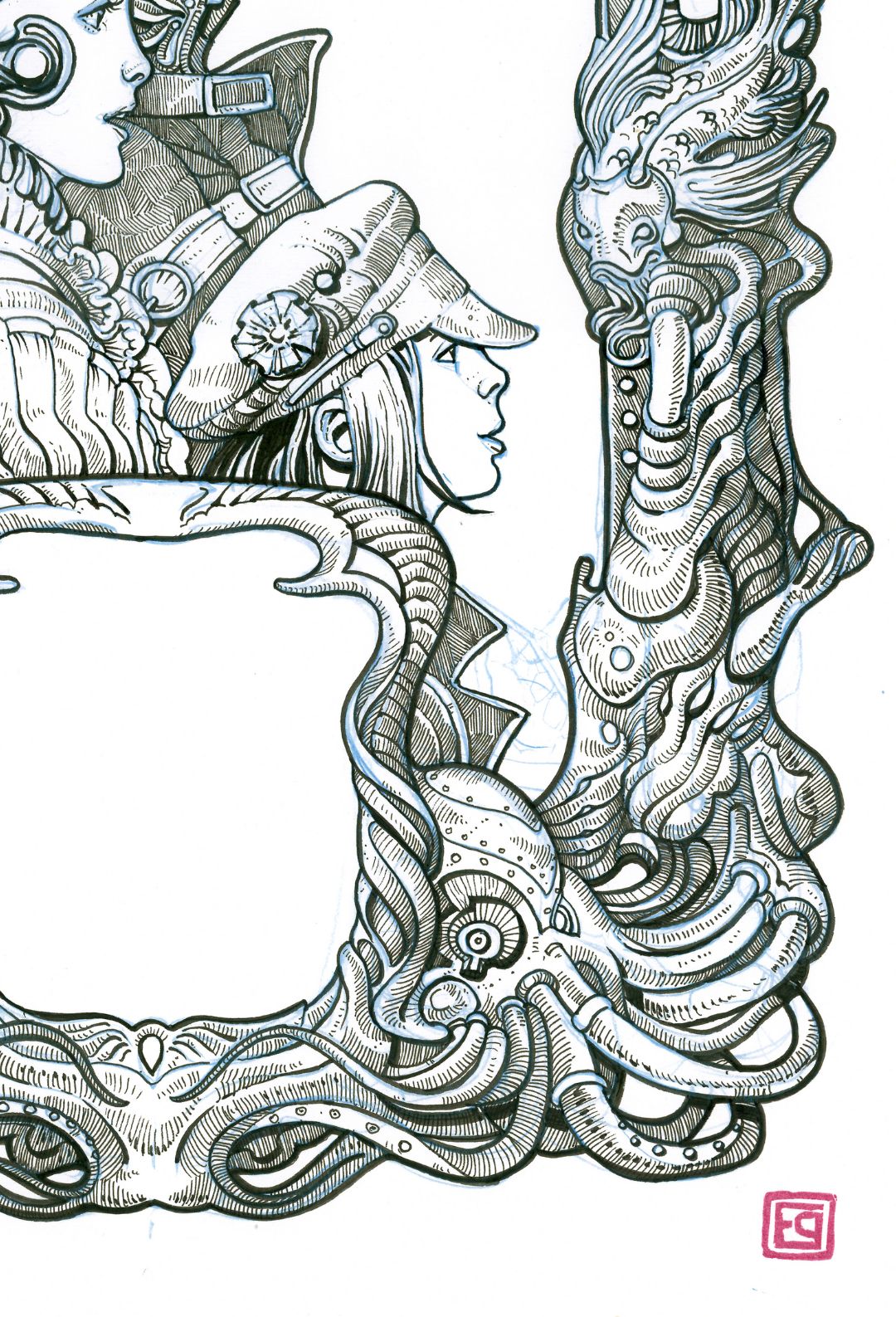 Steamcon Barcelona 2023-2024 — dibujo original