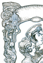 Steamcon Barcelona 2023-2024 — Originalzeichnung